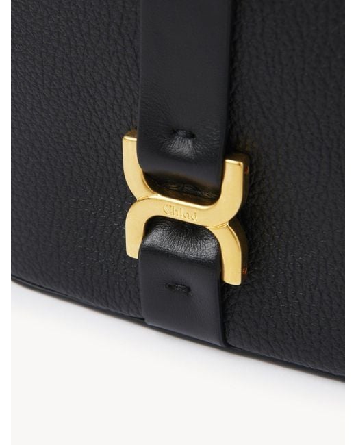 Chloé Black Chloé Marcie Zip-Up Mini Crossbody Bag
