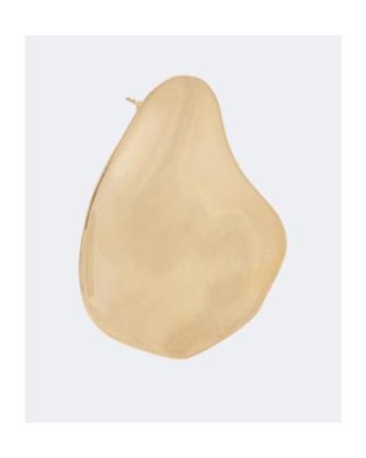 Magda Butrym White Plated Earrings