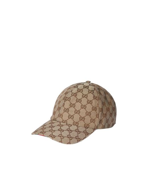 Gucci Brown Gg Baseball Cap for men