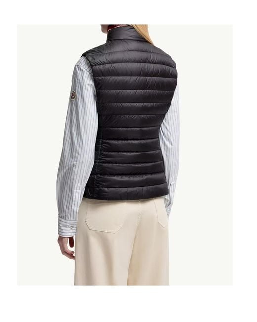 Moncler Black Igens Zip-Up Padded Gilet