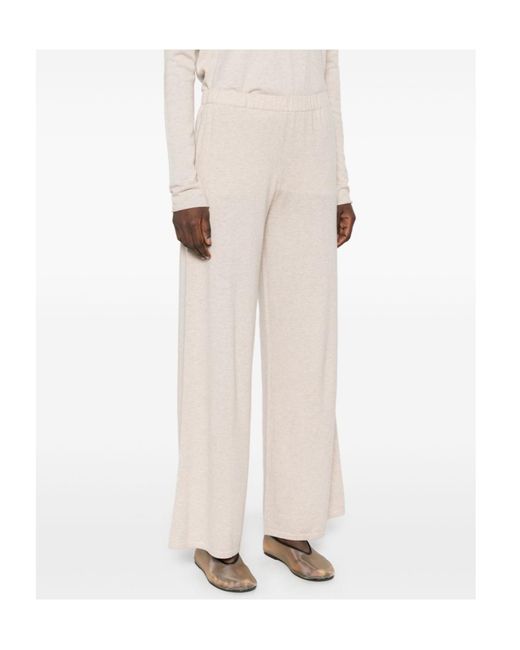 Lisa Yang White Aina Sweatpants