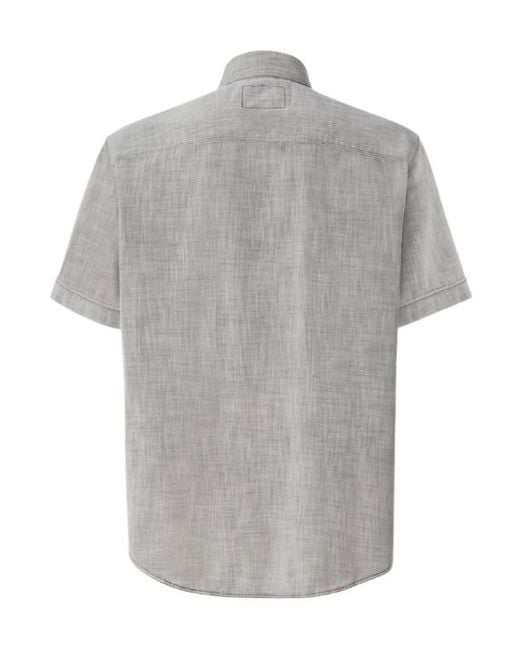 Fendi Gray Denim Shirt for men