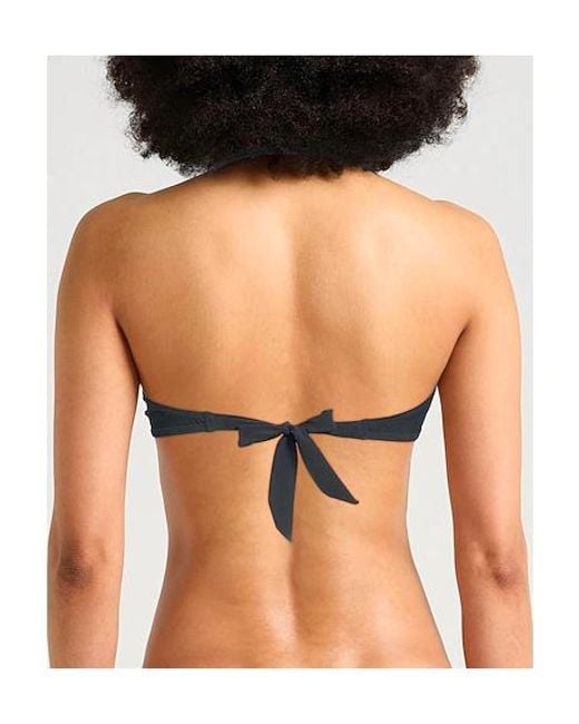 Tory Burch Black Minimalist Tie Bikini