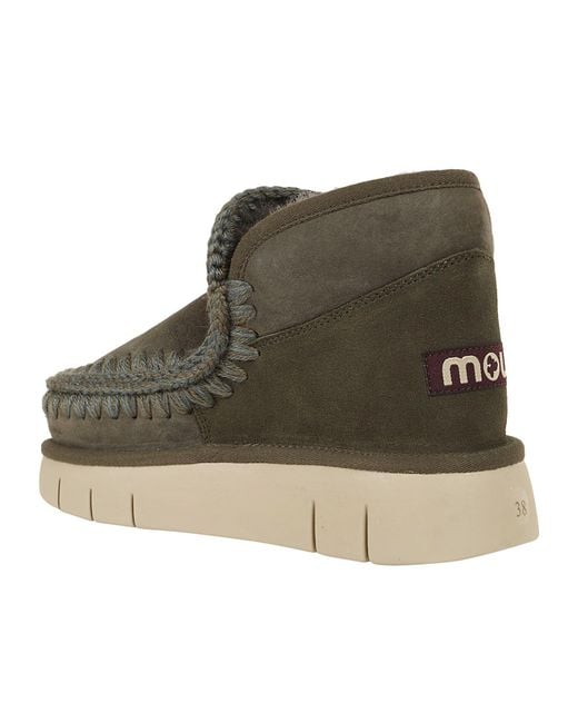 Mou Brown Eskimo Bounce Boots