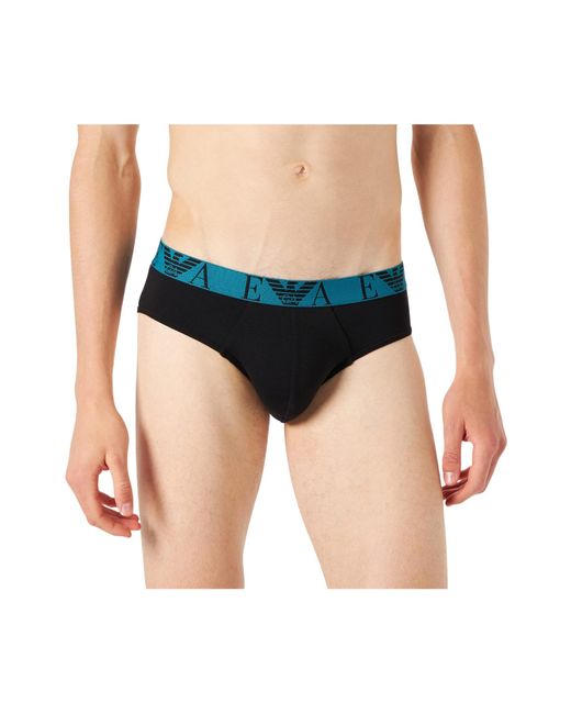 Emporio Armani Blue Logo Underwear for men