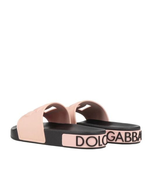 Dolce & Gabbana Natural Two-Tone Sandals
