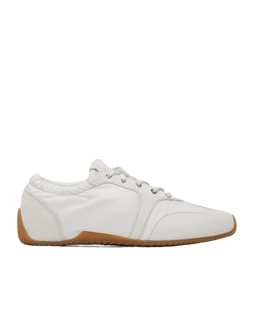 Rag & Bone White Emilee Ballet Runner Sneakers