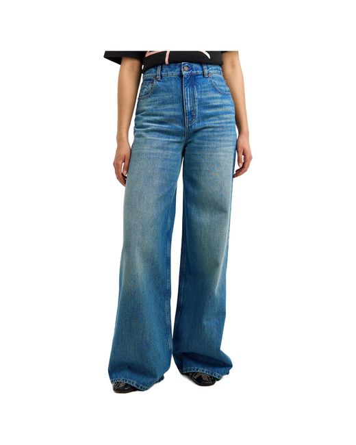 Chloé Blue Flared Denim Jeans