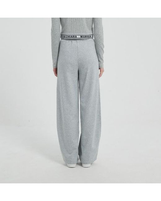 Marissa Chiara Gray Drawstring Sweatpants