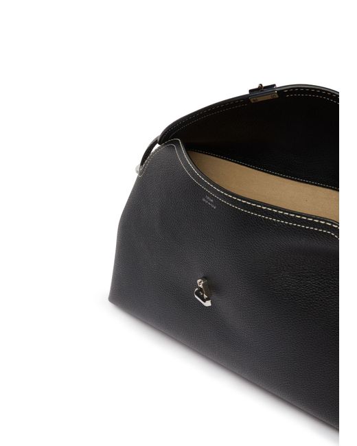 Totême  Black T-Lock Shoulder Bag