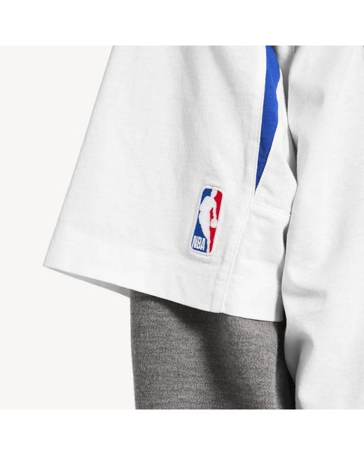 Balenciaga Multicolor Nba Collaboration Oversized T-Shirt for men