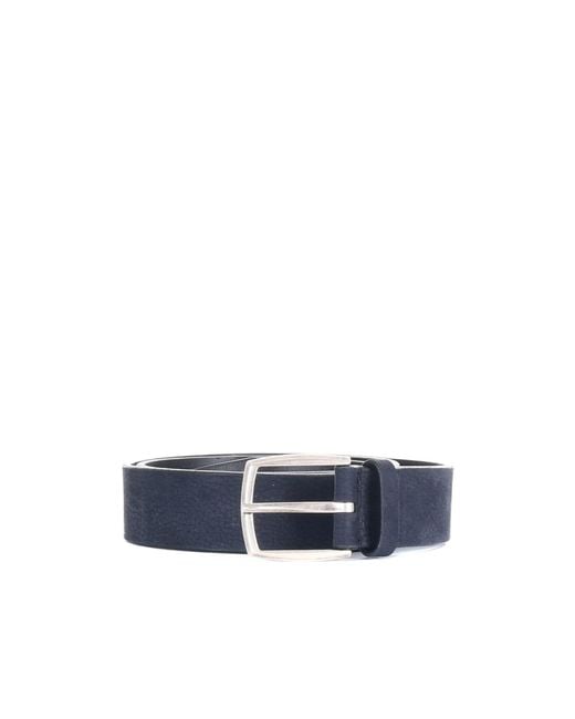 Orciani Blue Buckled Belt for men