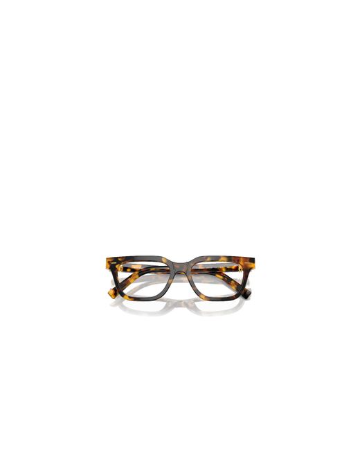 Miu Miu White Eyewear Square-Frame Glasses