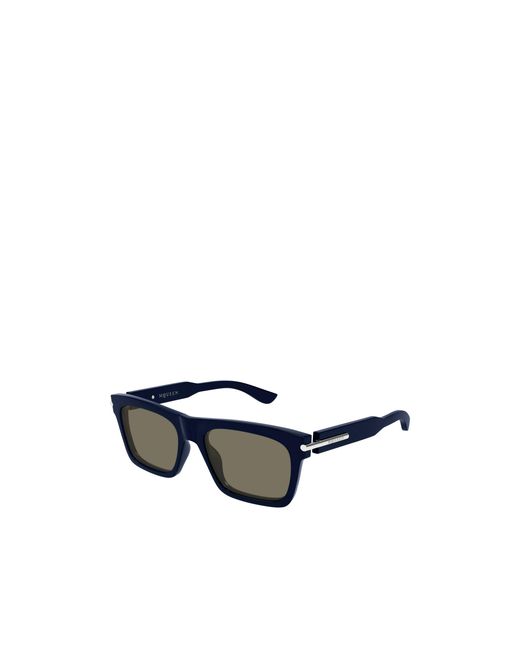 McQueen Black Eyewear Square Frame Sunglasses for men