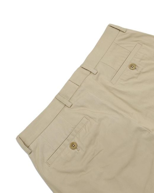Ferragamo Natural Straight Casual Pants for men
