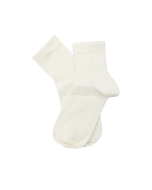 Céline White Triomphe Socks