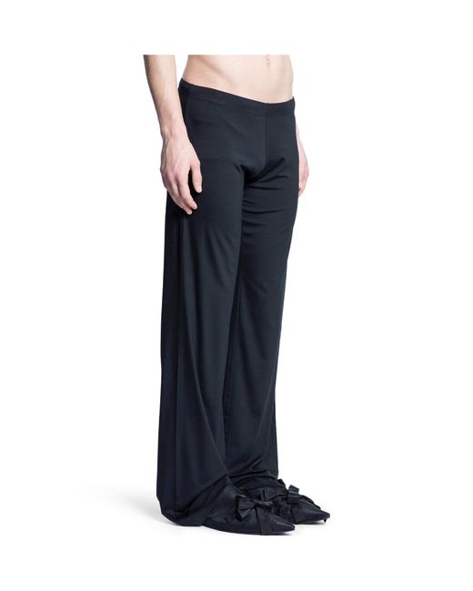 Balenciaga Blue Elastic Waist Jogging Pants for men