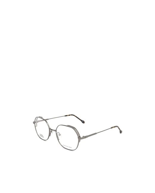 Isabel Marant White Full-Rimmed Plano Lenses