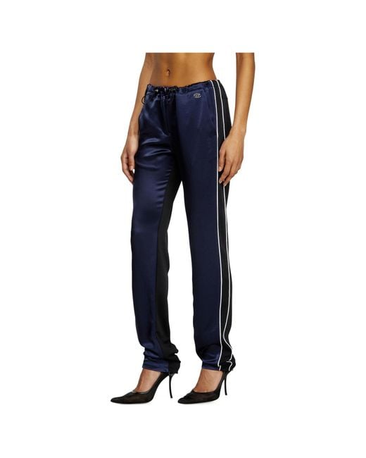 DIESEL Blue P-Round Track Pants
