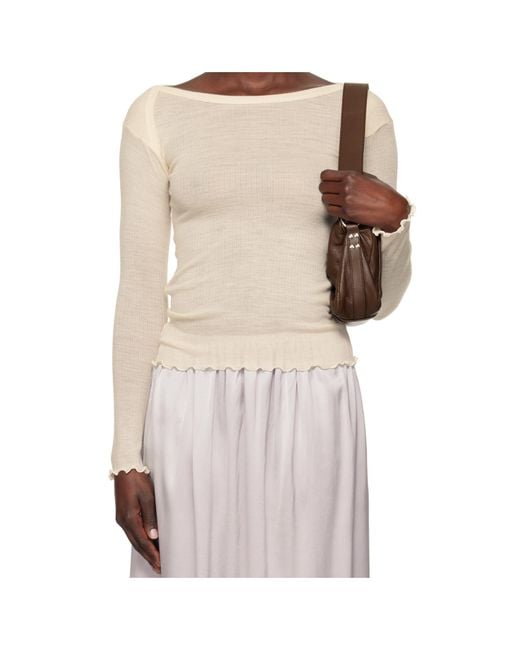 Baserange Natural Long-Sleeved T-Shirt