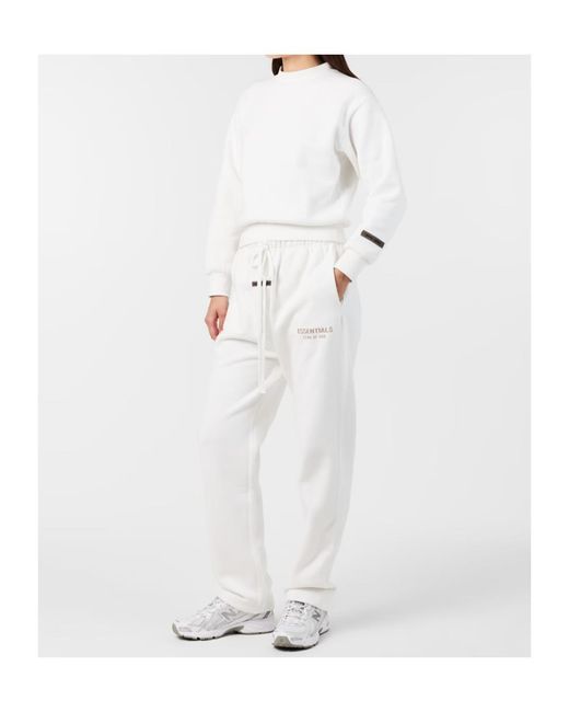 Fear Of God White Logo Patch Sweatshirt