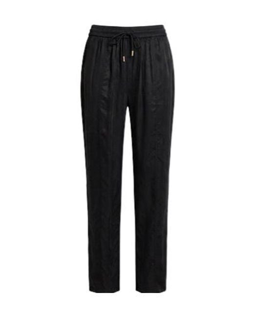 Isabel Marant Black Simple Tapered Pants