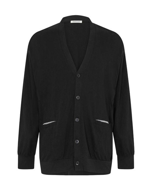 Undercover Black A Versatile Cardigan for men