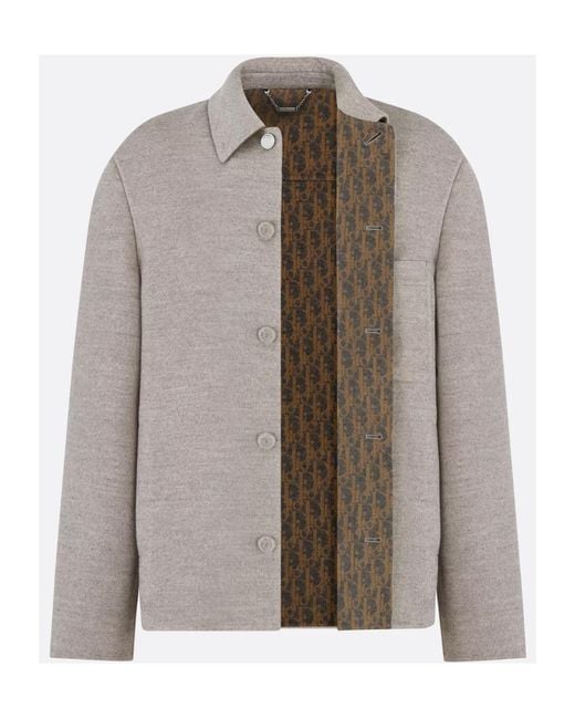 Dior Gray Homme Icons Long-Sleeved Jacket for men