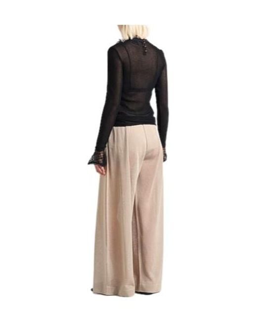 Isabel Marant Black Solid Color Long Sleeve Knit Sweater