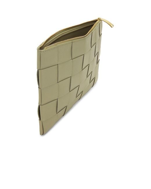 Bottega Veneta Green Medium Intreccio Pouch