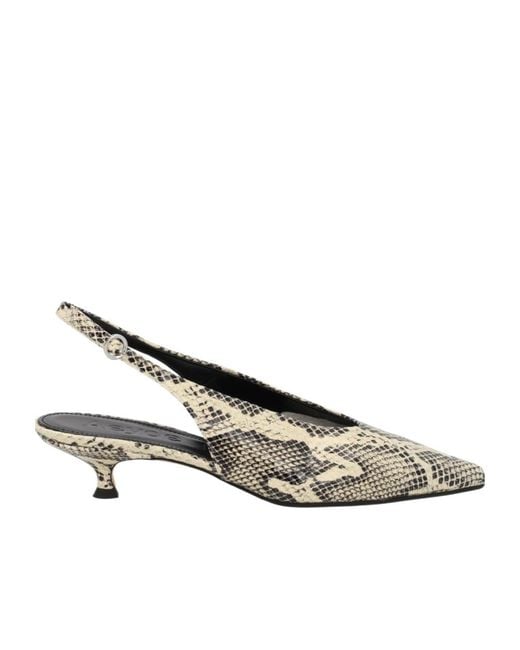 Aeyde Multicolor Camila Pointed Toe Slingback Pumps