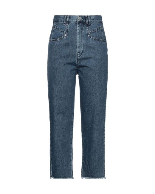 Isabel Marant Blue Denim Trousers