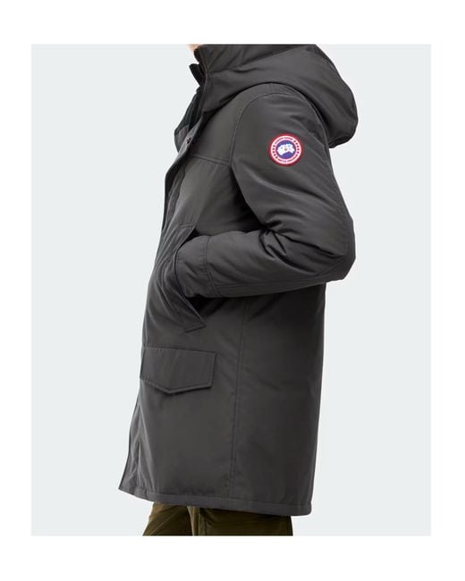 Canada Goose Gray Langford Label Parka for men