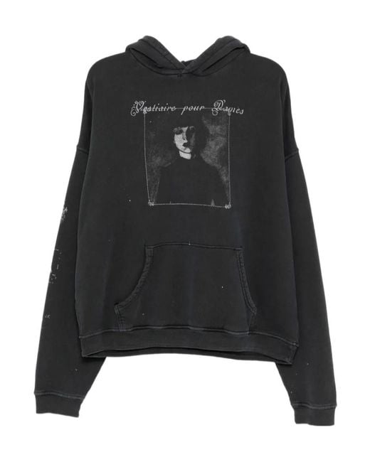 Enfants Riches Deprimes Black Enfants Riches Déprimés Vestiaire Graphic Hoodie for men