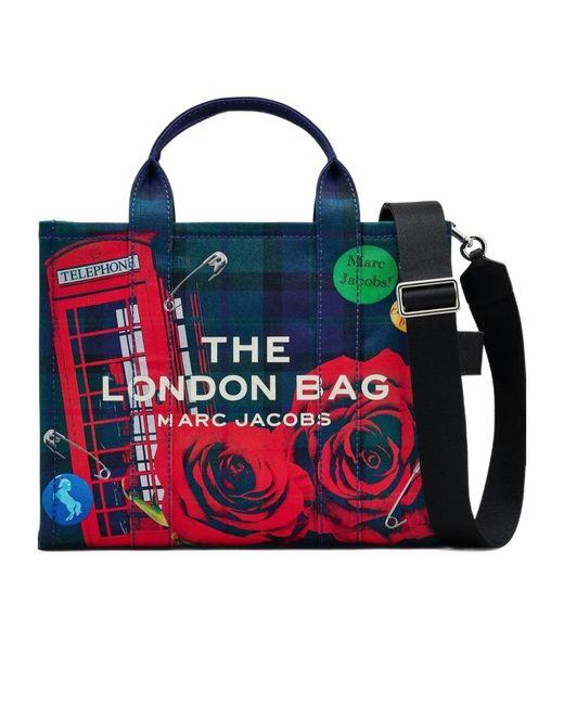 Marc Jacobs Red Printed Handbag