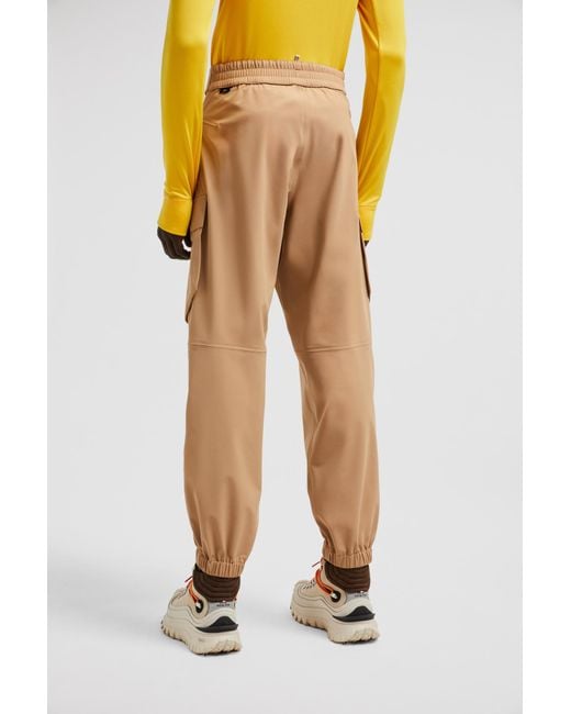 Moncler Natural Grenoble Cargo Trousers for men