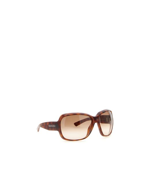 Gucci Brown Square Frame Sunglasses