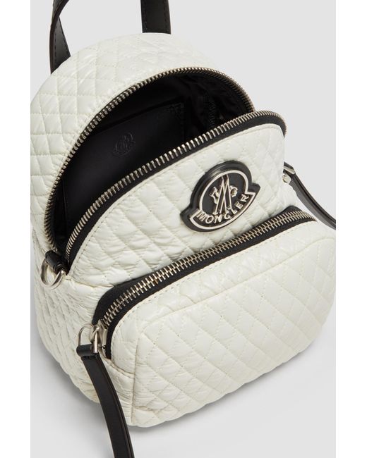 Moncler White Kilia Cross Body Bag