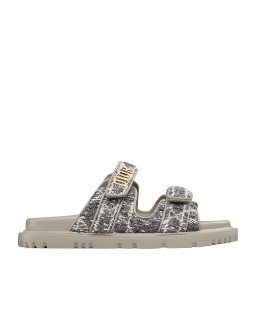 Dior White Act Slide