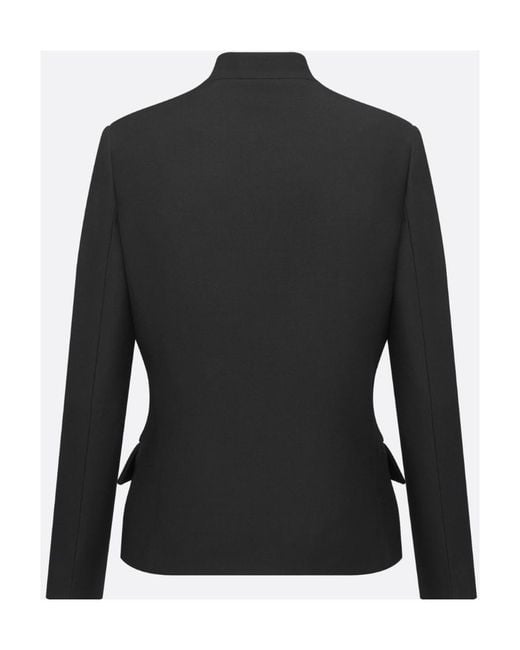 Dior Black Button Casual Jacket