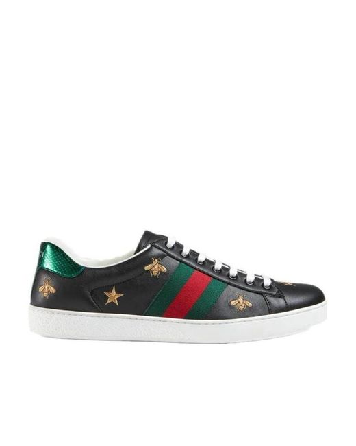 Gucci Multicolor Ace Embroidered Sneaker for men