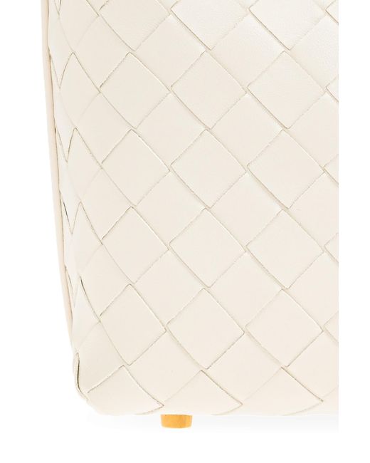 Bottega Veneta Natural Woven Design Handbag