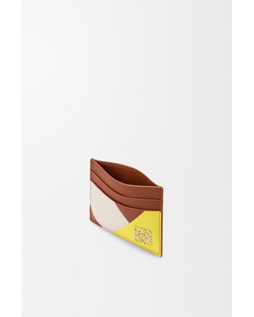 Loewe Yellow Leather Cardholder