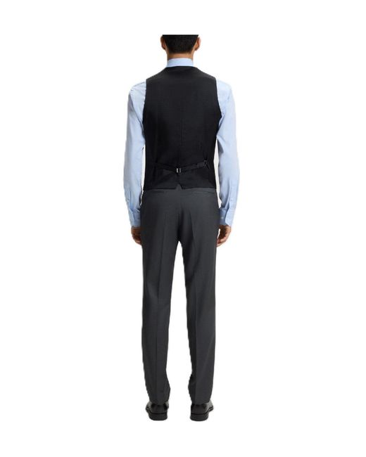 Boss Gray Formal Waistcoat for men