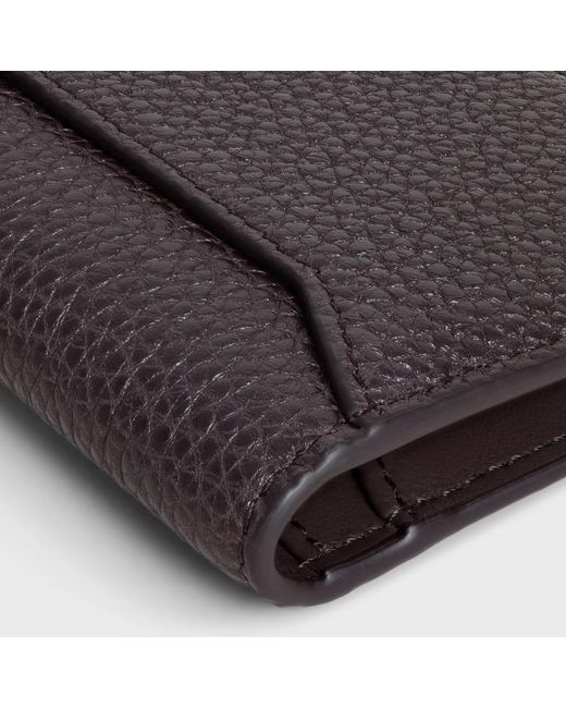 Céline Black Vertical Card Holder for men