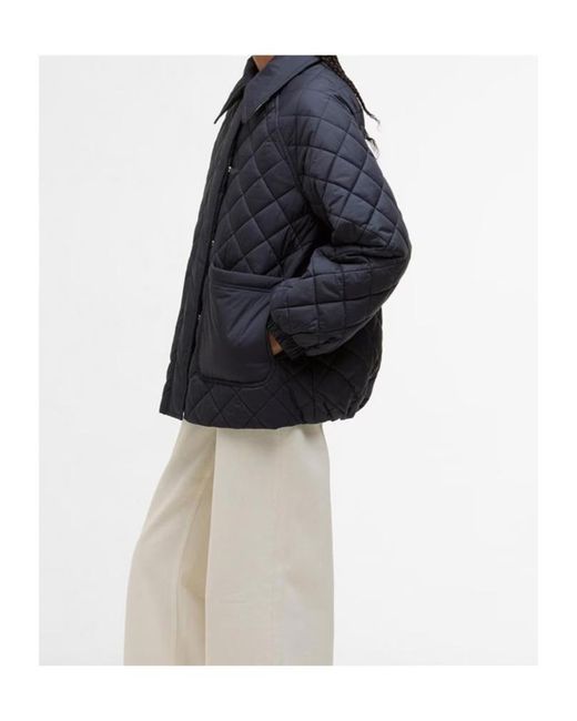 Barbour Blue Quilted Jacket