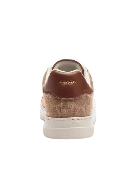 COACH Brown High Line Sneaker