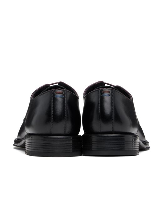 Paul Smith Black Ps Paul Smith Derby Lace-Up Shoes for men