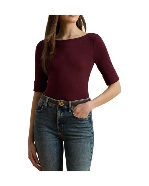 Ralph Lauren Red Minimalist T-Shirt