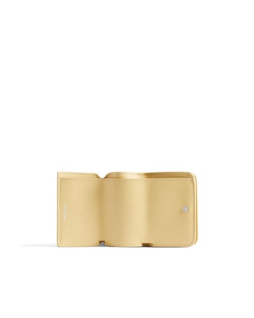 Balenciaga Natural Cash Mini Wallet